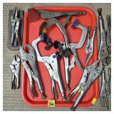 Mixed Locking Pliers, Panel Clamps, Specality