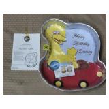 1989 Wilton Big Bird Cake Pan w/ Label & Booklet