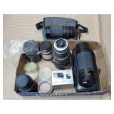 Lot of Vtg Japanese Camera Lens