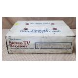 Vtg Realistic Stereo TV Receiver TV100 w/ Original
