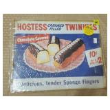 Metal Hostess Cream Filled Twinkies Sign