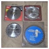 Lot of Old New Stock Circular Saw Blades
