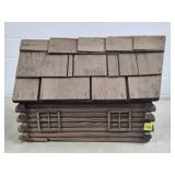 Handcrafted Rustic Log Cabin Mail Box