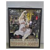 Perrier-Jouet Art Nouveau Advertising Mirror