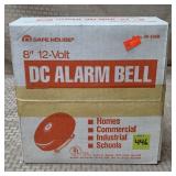 Safehouse 8" 12-Volt DC Alarm Bell, NIB