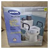 Invacare Raised Toilet Seat w/ Arms - NIB