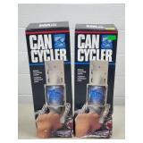 Lot of 2 Can Cyclers w/ Original Boxes