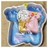 1982 Wilton Pink Panther Aluminum Cake Pan