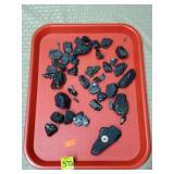 Tray Lot of Anthracite Coal