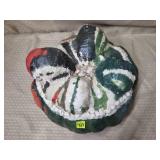 Handpainted Folk Art Gourd/Pumpkin Centerpiece