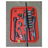 Lot of Craftsman Socket Wrenches, Sockets