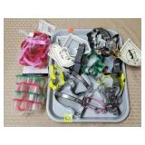 Lot of Assorted Cookie Cutters