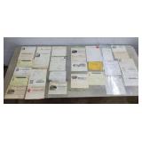 Lot of Antique Victorian Receipts, Ephemera
