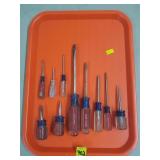 Lot of Assorted Craftsman Screwdrivers