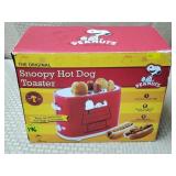 Peanuts Snoopy Hot Dog Toaster w/ Box