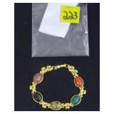 7" Scarab Bracelet