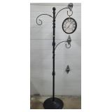 70" H Metal Outdoor Decorative Thermometer