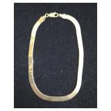 .417 Gold Italian Bracelet, 8