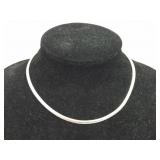 .925 Sterling Italian Necklace, 14" Chain