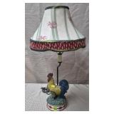 27 1/2" H Rooster Table Lamp