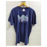 Jerry Garcia Fish Art Graphic T-Shirt