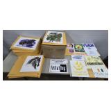 Large Box of Vintage Old New Stock T-Shirt Decals