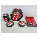 Rolling Stones Tin Lunchbox, Ice Cube Tray,