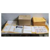 Large Box of Vintage Old New Stock T-Shirt Decals