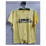 Jerry Garcia Yellow Floral T-Shirt - Womens L