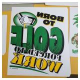 Large Box of Vintage Old New Stock T-Shirt Decals