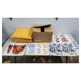 Large Box of Vintage Old New Stock T-Shirt Decals