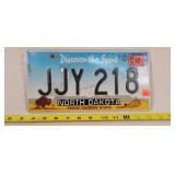 North Dakota License Plate - Aluminum