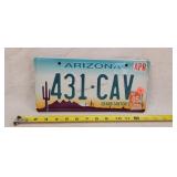 2005 Arizona License Plate - Aluminum