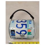 Custom License Plate Purse