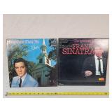 Vintage Elvis & Frank Sinatra Music Records