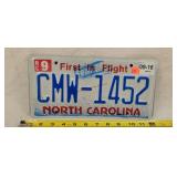 2016 North Carolina License Plate - Aluminum