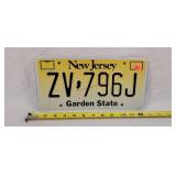 New Jersey License Plate - Aluminum