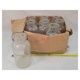 8- Tall Quart Jars - 9.5"t