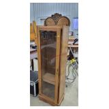 Oak Curio Cabinet - 16x60
