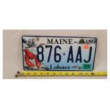 2007 Maine License Plate - Aluminum
