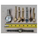 7- Ladies & 1 Mens Watches