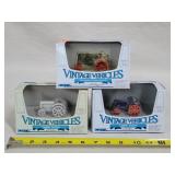 3- 1/43 Vintage Tractors