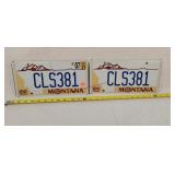 Montana 100 Years License Plate - Aluminum