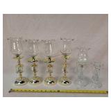 6- Vintage Candle Holders