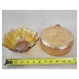 6" Carnival Bowl & Candy Dish