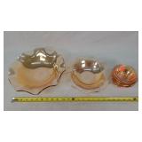 1950's Jeanette Floral Berry Bowl Set