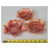 3- Carnival Panther Sauce Bowls