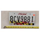 Maryland License Plate - Aluminum