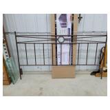 Solid Iron (HEAVY) 79' King Headboard