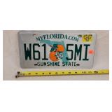 Florida License Plate - Aluminum